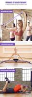 Bandas elásticas de resistencia para Yoga de varias secciones, entrenamiento de baile para niños y adultos, gimnasio, Pilates en casa, ejercicio, correa de tracción, cinturón deportivo para Fitness - details 4