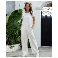 Ropa de mujer europea y americana Retro Casual pantalones de tirantes largos - details 21
