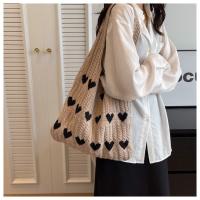 Bolso de lona  para mujer, Bolsos Bandolera Para Mujer,Bolso de compras  para mujer, bolsa de hombro de tela de lino - details 14