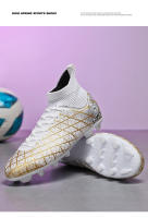 Zapatos de fútbol para hombres, botas de fútbol para niños jóvenes, tacos de fútbol transpirables, zapatos de fútbol antideslizantes, zapatillas de entrenamiento al aire libre - details 23