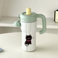 Botella de agua para beber, taza aislada de alta estética, taza helada de acero inoxidable 316, taza térmica portátil de gran capacidad para hombres - details 14