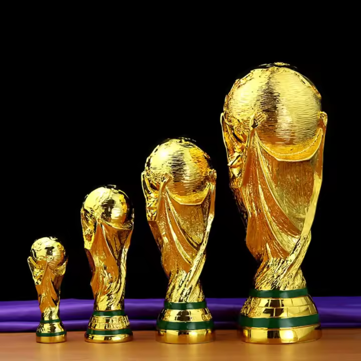 Trofeo de Copa del Mundo 2022 en Resina Adorno de Premio de Manualidades Heracles - 1