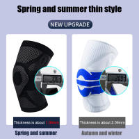 Rodillera deportiva transpirable de compresión, 2 piezas, anticolisión, ciclismo, baloncesto, fútbol, montañismo, Fitness - details 7
