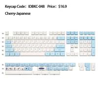 Idobao-Juego de teclas para teclado nical, PBT ABS Cherry/XDA/MA/OEM, tapa de llave Hangul, caja de la suerte rusa - details 4