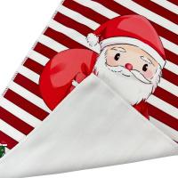 Toalla de baño absorbente de microfibra, árbol de Navidad, Papá Noel, lavado de manos, regalos de Navidad, 32x45cm - details 4