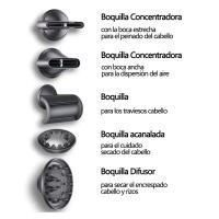 Secador de pelo profesional con rizador, 6 en 1 set de regalo, regalo del día de la mujer, regalo para mujer - details 11