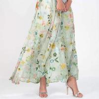 Elegante vestido francés de gasa floral con estampado de alta gama para primavera-verano con sabor simple - details 3