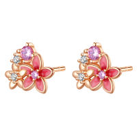 Pendientes de plata de ley 925 para mujer, aretes con forma de libélula y pájaro, joyería fina para boda, novedad - details 0