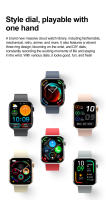 2025 Nuevo reloj inteligente para presión arterial de hombres, frecuencia cardíaca, detección de HRV IP68 Llamada Bluetooth impermeable para la salud de las mujeres (seguimiento menstrual) Reloj inteligente para modo deportivo de mujeres - details 5