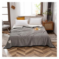 Manta de lana suave y esponjosa de dos lados para sala de estar, oficina y dormitorio, manta cálida de invierno - details 11