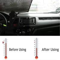 New Blackout Curtains With Suction Cups Retractable Windshield Shades Fast 2025 - details 1