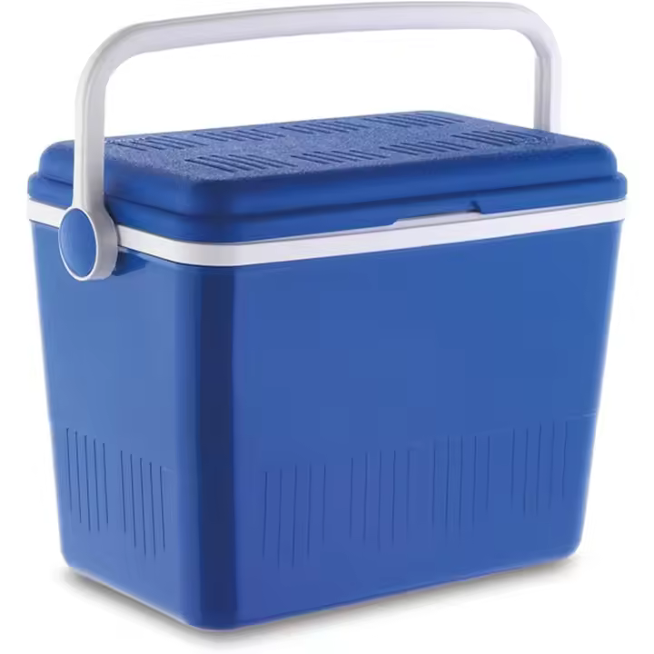 Nevera Portatil de 42 L |   Fabricada en España, Polipropileno, Azul y Blanca, 42L - 1