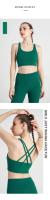 Bras de Verano Transpirables y a Prueba de Golpes para Mujeres Top Deportivo con Espalda Cruzada - details 7