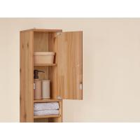 Mueble de Baño de Alto Estante Estanterías con 2 Puertas y Cajón Blanco Tamaño 20x20x180cm - details 17
