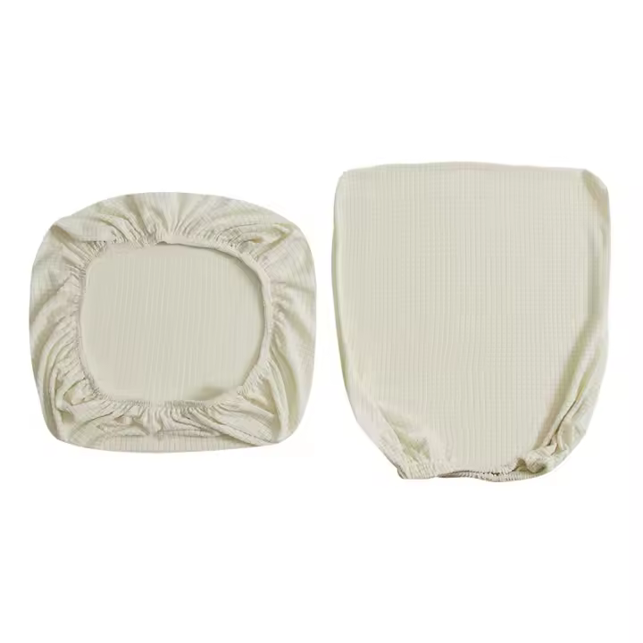 Funda para Silla De Escribir, Tela De Protección antimanchados, Incluye Cubierta De Respaldo y Cubierta De Asiento - 1