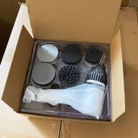 Cepillo de limpieza eléctrico 2 en 1 para cocina y baño, para lavar platos y limpiar ollas fácilmente, herramienta de limpieza doméstica inalámbrica - details 4