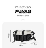 Bolso Cruzado Informal Japonés para Hombre Bolsa de Viaje y Cita Resistente al Agua, Espacio Grande, Con Cremallera para iPad de 9,7 pulgadas - details 11