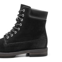 Hombres italianos de alta calidad, botas de cuero de invierno hechas a mano para hombres. - details 3