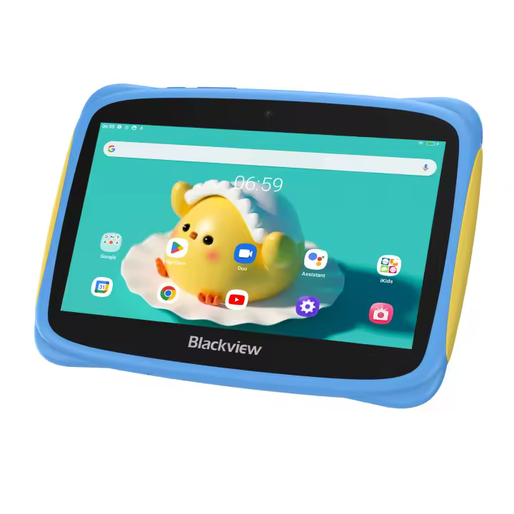 Tablet para Niños Blackview Tab 3 de 7 Pulgadas 2023 con Android 13 RAM de 4GB(2+2) ROM de 32GB MaLi Procesador Gráfico HD+TN Pantalla Resolución 1024*600 Pixels Soporte USB OTG - 1