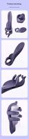 Entrenador de Endurance Leten Vibrador para Estimulación de Glándulos Juguete para Adultos para Mejorar la Resistencia Masajeador de Prostate - details 8