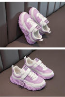 Zapatillas de deporte para niños, zapatos deportivos para niñas, zapatos de cuero PU a la moda para niños, zapatillas de tenis informales rosas bonitas y ligeras para correr para niña - details 11
