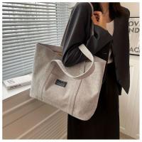 Bolso de mano de tela de cáñamo para mujer, bolso de hombro espacioso, bolso de mensajero versátil con cierre de cremallera, con múltiples bolsillos, para lavar a mano o limpiar en seco - details 20