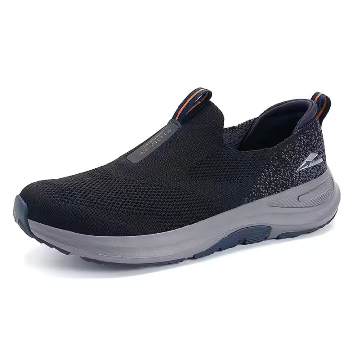 Nueva marca original casual para hombre de talla grande 46 soporte de arco cómodos zapatos deportivos para caminar en la ciudad fábrica de tejido - 1