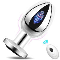 Vibrador de enchufe masajeador de Metal, vibrador de velocidad de 10 frecuencias, estimulador masajeador, Juguetes sexuales para adultos para hombres y mujeres - details 0