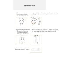 Instrumento de Belleza Inteligente V-Face Masajeador de Piel Facial Artefacto de Ahorro Facial Control Remoto - details 14