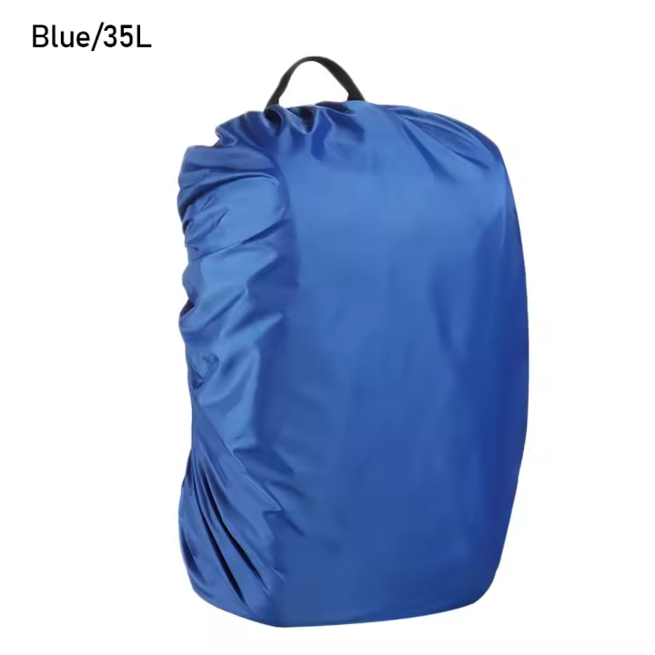 Mochila impermeable para escalada y acampada, cubierta de lluvia antipolvo, 1 piezas - 1