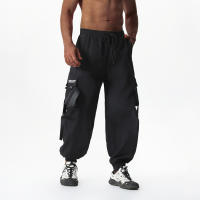 Pantalones de trabajo de marca de moda de verano para hombre, pantalones largos holgados e informales ajustados, pantalones largos de moda - details 2