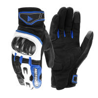 Guantes de Motocicleta de Cuero de Alta Calidad Touch Screen de Dedos Completos - details 9