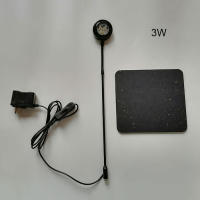 Lámpara LED de escritorio para acuario, luz con tablero acrílico, 3W, 5W, 7W, para Nano tanque, Betta, pecera, planta suculenta en maceta, 6000K, blanco frío - details 5