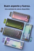 LT75 Teclado mecánico para juegos de tres modos de alta calidad teclado inalámbrico Bluetooth intercambiable en caliente personalizado - details 4