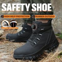 Zapatillas de Trabajo para Hombres 2024 Zapatos de Seguridad con Punta de Acero Indestructibles - details 2