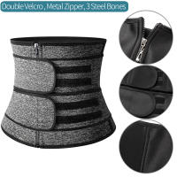 Waist Trainer Body Shaper Slimming Sweat Belt Waist Trimmer for Women Belly Weight Loss Slimming Belt Tummy Trimmer with Adjusta - details 17