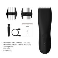 Cortadora de pelo profesional para hombres, máquina de afeitar inalámbrica, inalámbrica, para la ingle y el cuerpo púbico, húmeda y seca - details 14