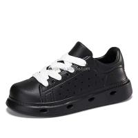 Nuevos zapatos ligeros de plástico moldeado por inyección para hombres, marca de calzado informal de aire de bajo precio 36-45, de alta calidad - details 3