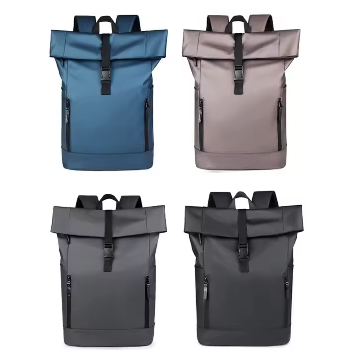 Mochila de negocios de gran capacidad para hombre, mochilas escolares portátiles multicapa para hombre, mochila impermeable y transpirable para ordenador portátil para hombre, universidad - 1