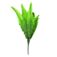 12/18/24 hojas hojas persas artificiales plantas tropicales hojas persas de seda de tacto Real palmera Artificial grande de plástico - details 1