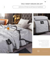 Manta de Cuadros de Verano Wostar Material de Poliéster Suave Cubierta de Cama de Lujo - details 1