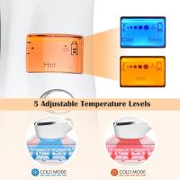 Máquina de masaje de punto de hielo facial, equipo multifunción para el cuidado de la belleza, RF, vibración caliente y fría, ma - details 3