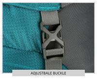 Mochila de escalada y montañismo, gran capacidad, para actividades al aire libre, senderismo, camping, mochila con compartimento para zapatos, - details 23