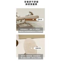 Estilo famoso sandalias de suela plana zapatos de mujer 2025 verano nuevo conjunto de borla de perlas sandalias romanas de suela plana con punta - details 1