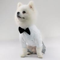Traje de boda para perro, práctico y creativo, camisa Formal suave y lavable para mascotas, disfraz de cachorro y gato de 6 tamaños - details 11