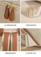 Mochilas de gran capacidad, bolsos de viaje para mujer, mochilas de colores a la moda, mochilas antirrobo funcionales impermeables, diseño Vertical de tendencia informal - details 11