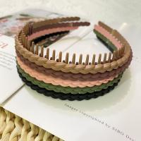 Diademas de Plástico para Mujeres EWENSOO 5Pcs Antideslizantes con Dientes Accesorios para el Cabello de Playa Divertida - details 2
