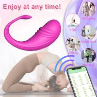 Vibrador Inalámbrico Bluetooth G Spot Dildo Control Remoto APP Huevo Vibrante para Mujeres - details 4