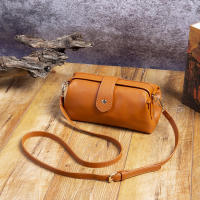 Mini Bolso Messenger Retro PU Oro Estilo Doctor con Clip de Boca Bolso Crucero Casual para Viajes - details 5