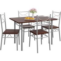 4 sillas Paul Muebles de Cocina Comedor Haya Mesa MDF Resistente 110x70cm - details 9
